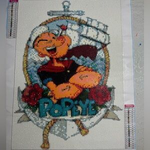 Popeye The Sailor man Diamond Art